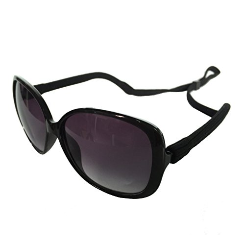 Sport Sunglass Halter-Bügel, Universal Fit Seil Brillen Retainer, Brillen Retention System, Set von 6 (schwarz 6 Stück) - 7