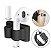 Price comparison product image YUYOUG Anti-lost Strap Silicone Soft Case Cover Sport Skin Holder for Apple AirPods & Accessories (Black)