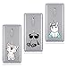 Produktbild Reshias Nokia 5 Hülle 3PC Lämmer und Ponys Weichem Silikon [Scratch-Resistant] Clear Bumper Handy Tasche Telefon Etui TPU Schale für Nokia 5 mit EIN Einhorn Schlüsselanhänger