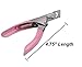 Teenxful Pink 3 Way Acrylic UV Gel False Nail Tip Clipper Cutter Nail Salon Manicure Art Tool