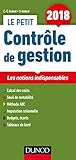 Le petit Contrôle de gestion 2018 - 9e éd. - Les notions indispensables