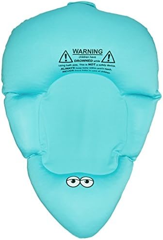 Shibaba Cushioned Baby Toddler Bath Tub Seat, Light Blue