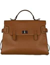 Kesslord Foulonne Chic - Bolso de asas de Otra Piel para mujer marrón Armagnac - AM