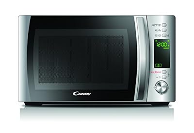 Candy Cmxg20Ds Four micro-ondes avec grill et application Cook in 40 programmes automatiques Argenté 1 250 W 20 l