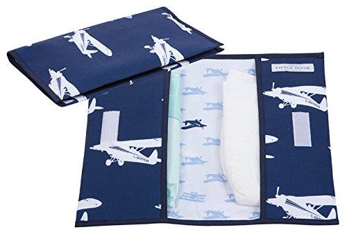 Little Dutch Diaper Pouch (Airplane Blue)
