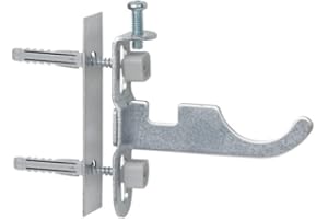 INDEX A PERFECT FIXING INDEX Fixing Systems FRE RA Kit de 2 Supports pour Radiateurs en Aluminium Revêtement Galvanisé Ferroli Droits, 95 mm