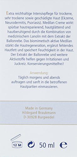 Hildegard Braukmann 24h Solution Hypoallergen femme/women, Medilan Creme, 1er Pack (1 x 50 ml) - 7