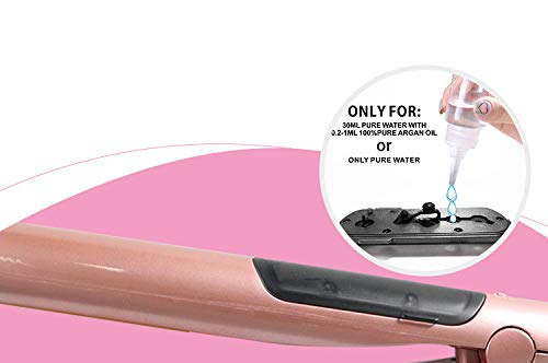 Steam Hair Straightener Spray Roll Straight Dual-Use Curling Iron Ceramic Electric Splint Straight