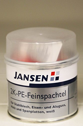 Jansen 2K- PE Feinspachtel -weiß 250g
