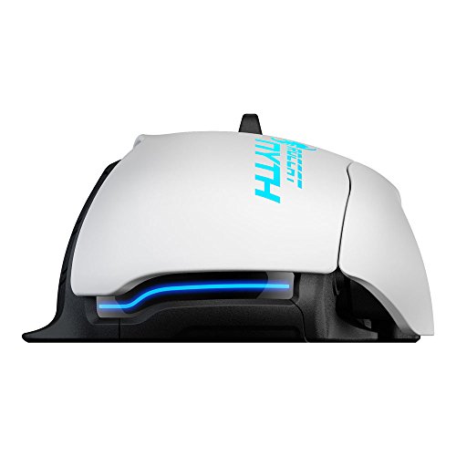 Roccat Nyth - Modular MMO Rat  n para Gaming 12000 dpi  Color Blanco