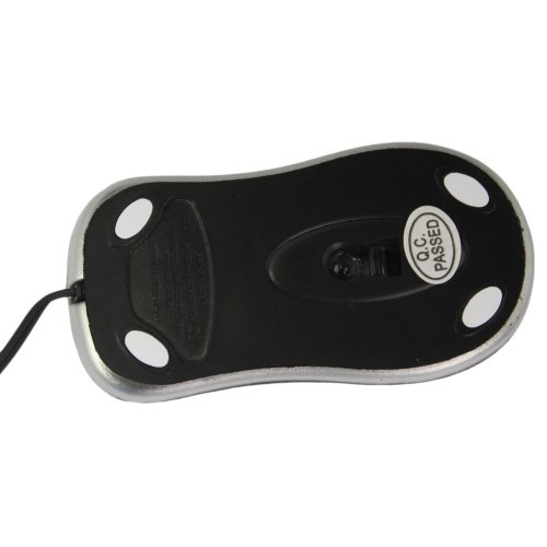 SODIAL(R) Rote Mini ausziehbare USB Optische Wheel Mouse - 4
