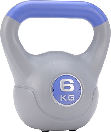 Preisvergleich Produktbild XQmax Vinyl Kettle Bell 6kg Blau, 6 kg