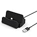 Produktbild VAPIAO iPhone Lightning Lade & Sync-Dockingstation [Ladestation und Ladekabel] Ladegerät Dock für iPhone X, 8, 8 Plus, 7, 7 Plus u.v.m in Schwarz