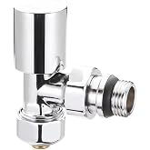Fause Radyat&ouml;r Havlupan Vanası K&ouml;şe Tip Pex(16 * 2mm) Krom KVN102