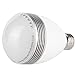 Produktbild J&T Smart Lampe Smarte WLAN LED Nachtlicht LED Glühbirne E27 mit Bluetooth 4.0 Lautsprecher-Musik-Audio-Smartphone ändert die APP gesteuert Wird, die für Garten-Hauptküche-Bar-Partei