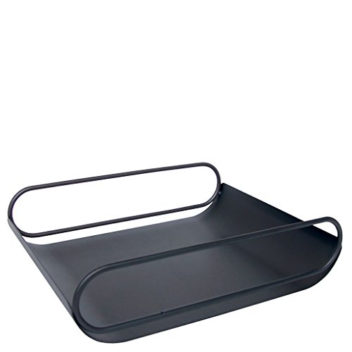 LAROOM 13483 – Obstkorb Metall New York, Schwarz