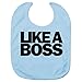 Unisex Kids Like A Boss Baby Bib Blue One Size Fits All