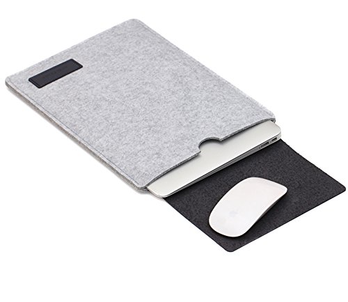 iPad Pro 10.5 Laptop Liner Bag, AVIDET 10,5 Zoll Schock-Absorption Soft Notebook Felt Bag für iPad Pro 10.5 (Hellgrau)