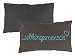 Produktbild Kamaca LIEBLINGSMENSCH Kissen 30 cm x 50 cm Flauschig gefülltes Kissen mit Reißverschluss Bezug aus 100% Baumwolle EIN Hingucker und wertiges Geschenk (GRAU Blaue Schrift)