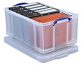 Really Useful Box Aufbewahrungsbox 64 Liter, transparent