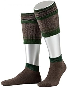 ALMBOCK Trachten Loferl Herren | Trachtenstrümpfe 2 teilig in vielen Farben für Männer | Trachtensocken Wadenwärmer...