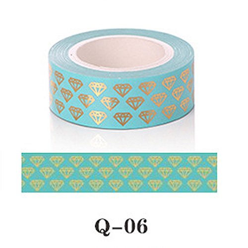 outflower 3pcs Vintage Decorative Washi Cinta para Manual Diario DIY   lbum Pegatinas Scrapbooking Color Aleatorio