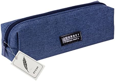 Pencil Case Fuyao Zipper Pen Case Pencil Bag Student School Stationery Holder for Boys Girls Gift (D)