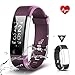 Price comparison product image Fitness Tracker, LATEC Activity Tracker with Heart Rate Monitor IP67 Waterproof Smart Bracelet 14 Sport Modes, Sleep Monitor, Pedometer, Call Remind, SMS, Message Push for Facebook, WhatsApp, Twitter