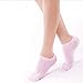 Makhry SPA Moisturizing Gel Socks with Vitamin E For Dry Cracked Heel Care Skin Repair Therapy Treatment Comfy Recovery Socks (Pink)