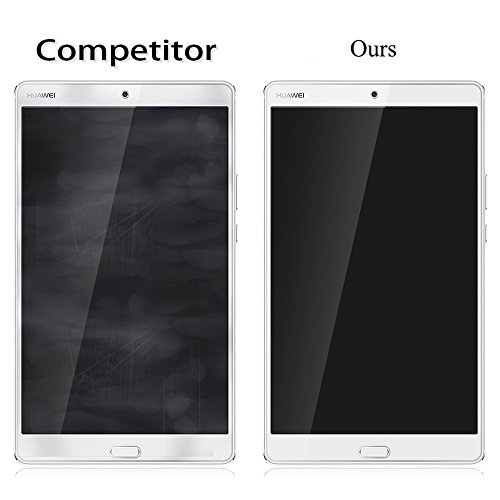 Viflykoo Huawei MediaPad M3 Panzerglas Schutzfolie, Härtegrad 9H 2.5D superdünn kratzfest HD Klar Ballistic gehärtetem Glas Displayschutzfolie für Huawei MediaPad M3 - 5