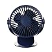 Produktbild OHQ Mini USB Ventilator USB Ventilator Leise Handventilator Elektrischer USB Ventilator Tischventilator Mini Lüfter Kompatibel mit Laptop für Reisen und Zuhause