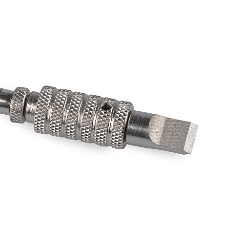 Messer einstellbar Leder Rotation, gzqes, Werkzeug Messer Schneiden von Leder, manuell Verstellbare Klinge aus Meißel - 7