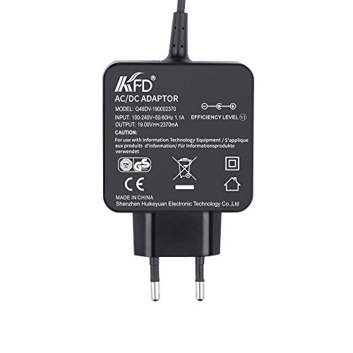 KFD adp-33W Netzteil Ladegerät Ladekabel für Asus VivoBook X200CA F200MA F102BA X102BA X200MA X200LA K200MA Asus ZenBook ux305 UX21A UX31A UX32A BX21A BX31A BX32A F201E Q200E S200E S220 X200T X201E X202E Asus C200 C200MA C300 C300MA Ultrabook ADP-40TH A EXA1206CH AD890326 19V 1,75A-2,37A - 3
