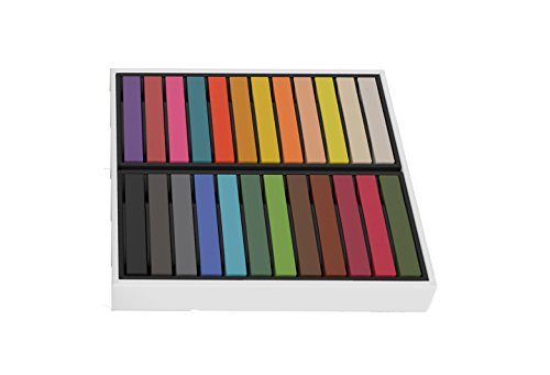 B Uniq – Haarkreide-Set für Kinder & Teenager – Auswaschbar und ungiftig – ideal für Fasching, Partys, Festivals – 24 Farben - 5