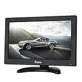 Eyoyo Moniteur 12 pouces 16 : 9 Écran TFT LCD HDMI HD Résolution à 1366 x 768 avec Entrée HDMI VGA BNC AV pour PC CCTV et Caméra Surveillance (Ecran 12 pouces 16:9 sans Télécommande)