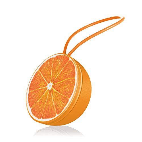 Preisvergleich Produktbild qiyanCreative Obst Bluetooth Lautsprecher Cartoon Wireless Outdoor tragbare Autotelefon Small Sound Geschenk Orange