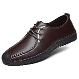  Negocios Zapatos Hombres de Suave Ciudad Mercado Trabajo Tiene Encaje cómodo Zapatos