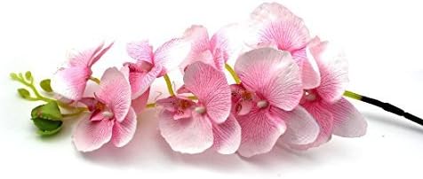 8Pcs Artificial Fake Flower Butterfly Orchid Silk Flower Home Wedding Party Decor Phalaenopsis Flower