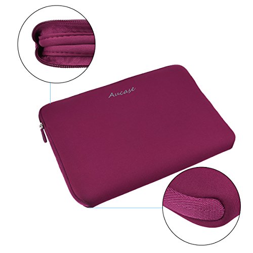 Aucase 15 6 Zoll Laptop H  lle  Laptoptasche  Notebooktasche  Ultrad  nne  St  rkste Neopren Wasserfeste Schutzh  lle f  r Laptops   Ultrabooks in Vie