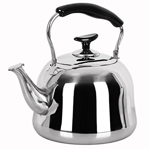 DH Bouilloire En Acier Inoxydable, Cuisinire  Gaz  Induction, Bouilloire Universelle, Grande Capacit (4L / 5L / 6L) (Capacit : 6L)