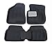 Auto Pearl - Premium Quality 3D Car Foot Mats - Maruti Ritz - Black -Set of 5 Pcs RS.1200.00