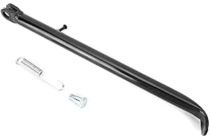 BUOSHA Gorgeri Motorcycle Side Stand,360mm/14in Motorcycle Side Stand Support Kickstand Fits for CRF50/70 :Motorcycle Kickstand