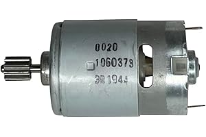 JONATURE 6 Volt Replacement Motor for Peg Perego Kids Ride On Car, 6V Gearbox Motor for Peg-Perego Choo Choo Express Train IGED1116 / Ducati 1098 IGED0913 / John-Deere E-Tractor IGED1062