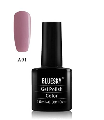 BLUESKY UV LED Gel Soak Off Nagellack, mauve ES über