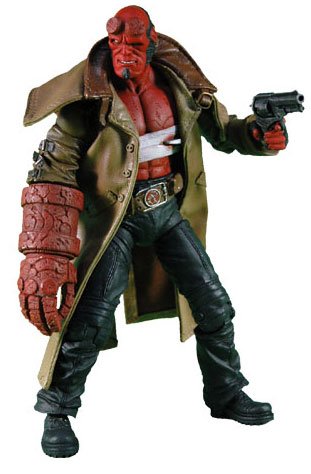 Mezco Hellboy 2 The Golden Army Series 2 Action Figure Wounded Hellboy