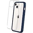 RhinoShield Modular Case Compatible with [iPhone 13] | Mod NX - Customizable Shock Absorbent Heavy Duty Protective Cover - Navy Blue