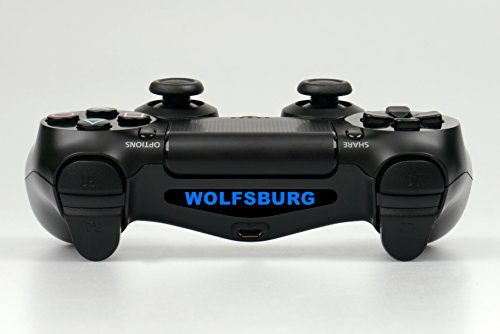 Preisvergleich Produktbild PS4 Controller Light Bar LED Decal Aufkleber "Wolfsburg"