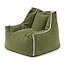 Produktbild Sitzsäcke tragbare Kuschelstuhl waschbar Baby Sofa Kinder Schlafzimmer Pelz (Color : Green, Size : 50 * 45 * 52CM)