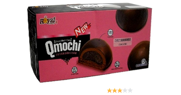 Royal Family Food Qmochi Choco Mochi Cake 132 G Gateau Japonais De Riz Glace Chocolat Amazon Fr Epicerie