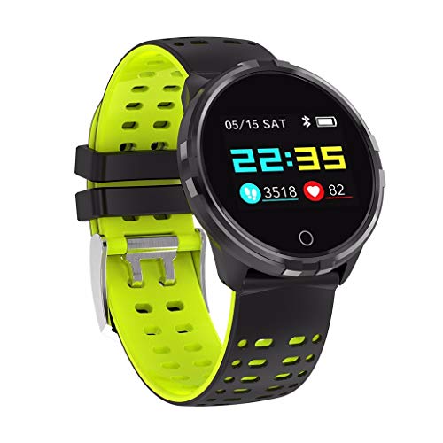 Preisvergleich Produktbild Happysdh Smart Armband Bluetooth Fitness-Tracker X7 Intelligente Uhr Herzfrequenz-Überwachung Schlafüberwachung Informationen erhalten IP68 wasserdicht Kompatibel mit Android und IOS